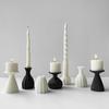 Epoxy Candlestick Silicone Mold Candle Base Mould Geometric Candle Holders Molds DIY Ornaments Home Decorations Mould