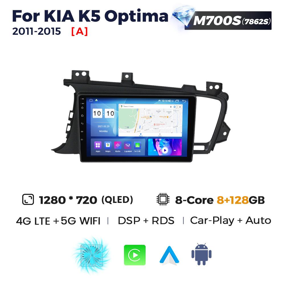 8+256G Android All In One Car Radio Audio Multimedia Video Player для Kia K5 Optima 2011-2015 GPS Carplay Auto 2 Din Stereo BT
