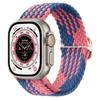 Плетеный браслет для Apple Watch Ultra 3 2 49мм 11 10 42/46мм Нейлоновый эластичный ремешок-браслет для 9 8 7 41мм/45мм 6 5 4 SE3 40/44мм