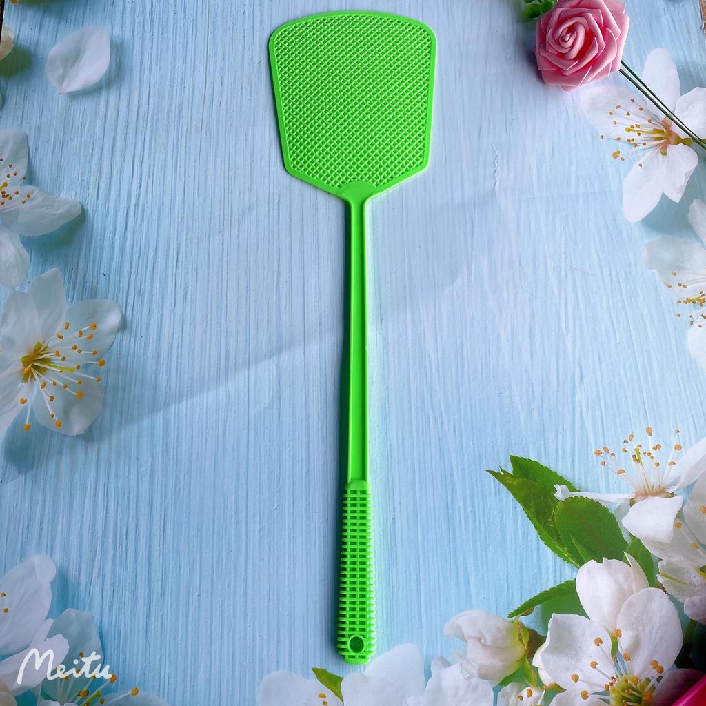 Plus Size Long Handle Mesh Fly Swatter - Summer Edition
