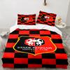 3PCS Stade Football Club Crest Bedding set,Ideal for1pc Duvet Cover And 2pcs Pillowcases Perfect for Christmas gift,Ideal for Bedroom, Dormitory