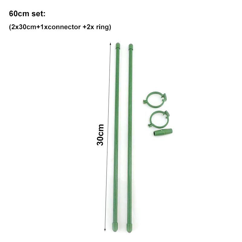 5pcs 30/60/90cm Plant Flower Potted Support Stand Tomato Climbing Holder Stake Stander Fixing Tool Garden for Orchid Bonsai A1