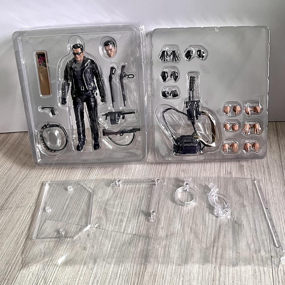 Фигурка Mafex Терминатор 2 Судный день Mafex №199 Т-800 Арнольд Коллекционная фигурка Т2 Экшн Подарок на День Рождения Рождество Игрушки