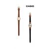 Casio Ltp 1094q 7b8rdf  Ltp 1094q 7b8  Аналоговые Студенческие Женские Кожаные Часы с Кошачьим Мотивом