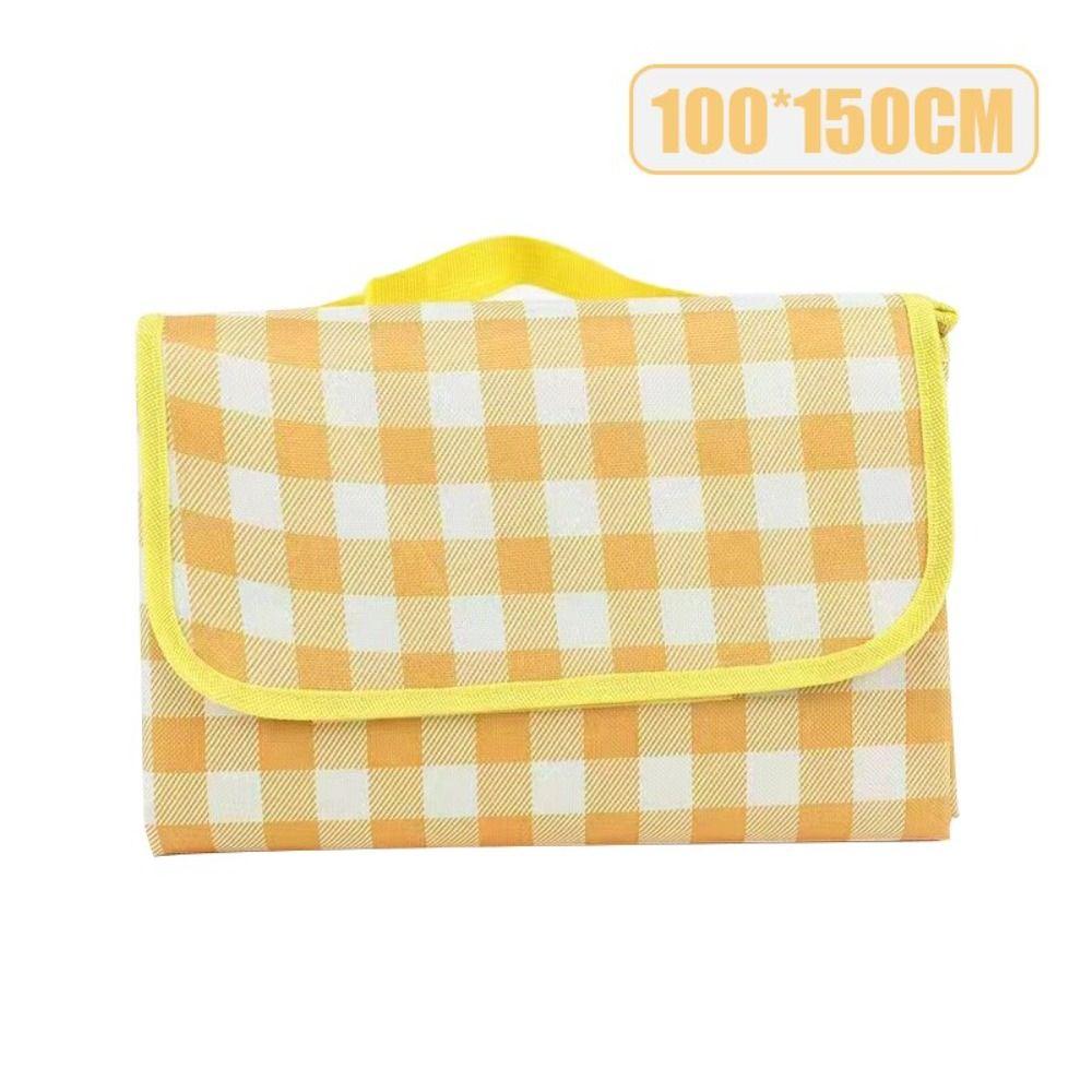 Утолщенный спальный коврик Складное пляжное одеяло Портативный коврик для пола для кемпинга Палатка