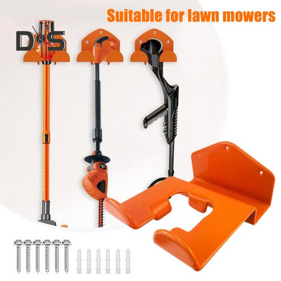 1/2 комплекта настенного крепления для вешалки Weedeater с винтами, прочный, экономящий место, гаражный сарай, триммер для сорняков, инструменты, металлическая стойка для хранения, органайзер, крючок