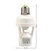 E27 Motion Sensor Light Socket 10-300 Second Delay Smart Lamp Holder Adapter  Indoor Use