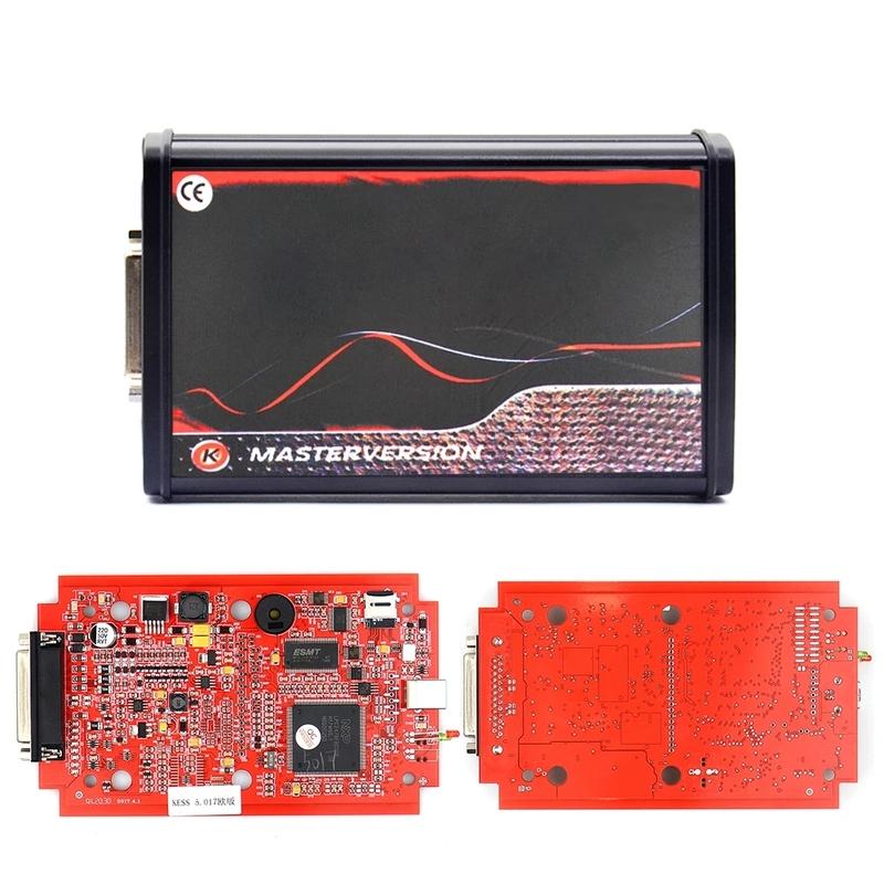 2024 Kess V5.017 2.80 Ksuit V2 KTAG 7.020 2.25 4 LED ECU Master Unlimited Online KESS Car TrucK ECU Chip Tool OBD2 Repair Kit