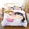 Anime Citrus Bedding Set Single Twin Full Queen King Size Bed Set Aldult Kid Bedroom Duvetcover Sets 3D Anime Bed Sheet Set