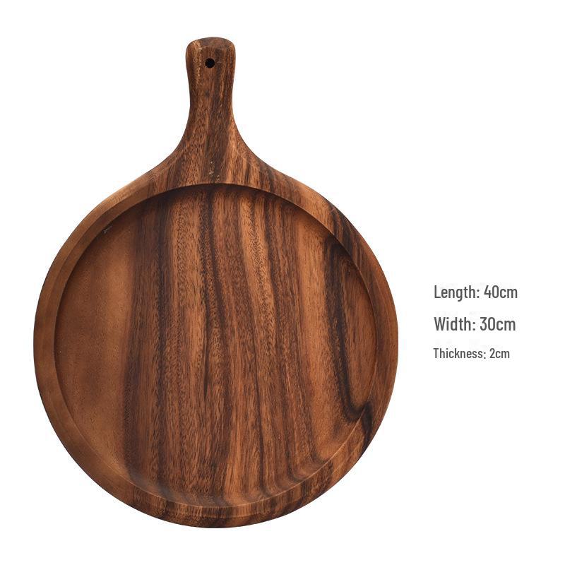 Acacia Wood Multipurpose Board: Bread, Baby Food, Fruit, Sushi, Pizza, Steak, and Cooked Foods