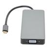 Концентратор-адаптер TypeC - HDMI-кабель VGA-конвертер USB B0504 для домашнего офисного монитора