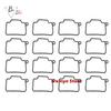 Motorcycle carburetor repair kit gasket rubber for Bajaj Boxer BM150 BM 150