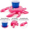 Air Mattresses for Cup Inflatable Flamingo Drinks Cup Holder Pool Floats Bar Coasters Floatation Devices Cute Toy Drink Holder
