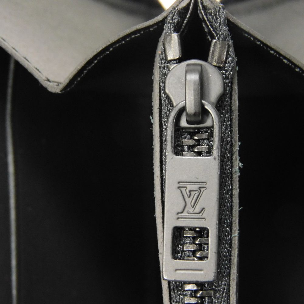 Used 12564 Zippy Wallet Horizontal M80334 7940 Current Model Black Zip Around RFID LV Aerogram Noir Men's from Japan