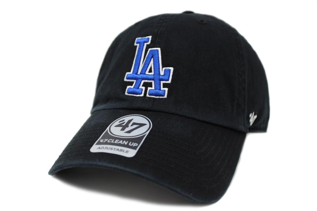 Кепка Forty Seven Brand 47 Clean Up Los Angeles Dodgers, Черная 2