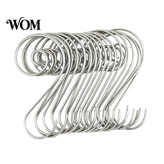Holiday Party Supplies 20 Pcs Christmas S-Shaped Ornament Hooks, Metal Wire Hanger Versatile Hangers Hooks for Xmas Tree Ornaments, Crafts,