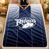 Фланелевое одеяло Leeds Rhinos Теплое мягкое плед для использования в помещении на диване кровати гостиной