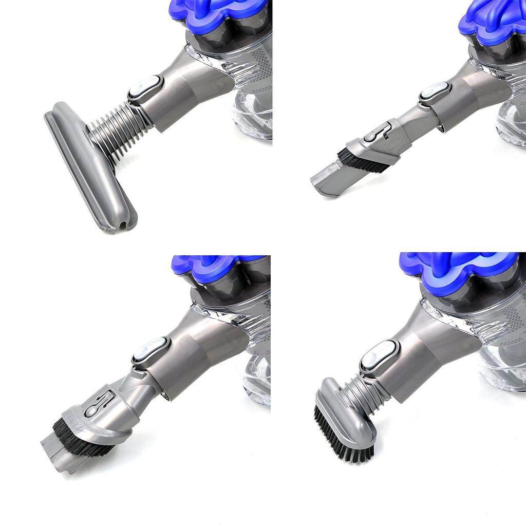 Насадка Handy Cleaner, набор для насадки, набор для астмы и аллергии, набор Futon Futon, насадка Futon, насадка с гибким зазором, мягкая щетка, совместимая с Dyson