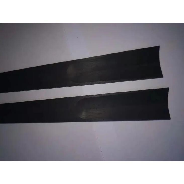 2 PCs Quality Violin Fingerboard Ebony Natural color 4/4 Violin Parts