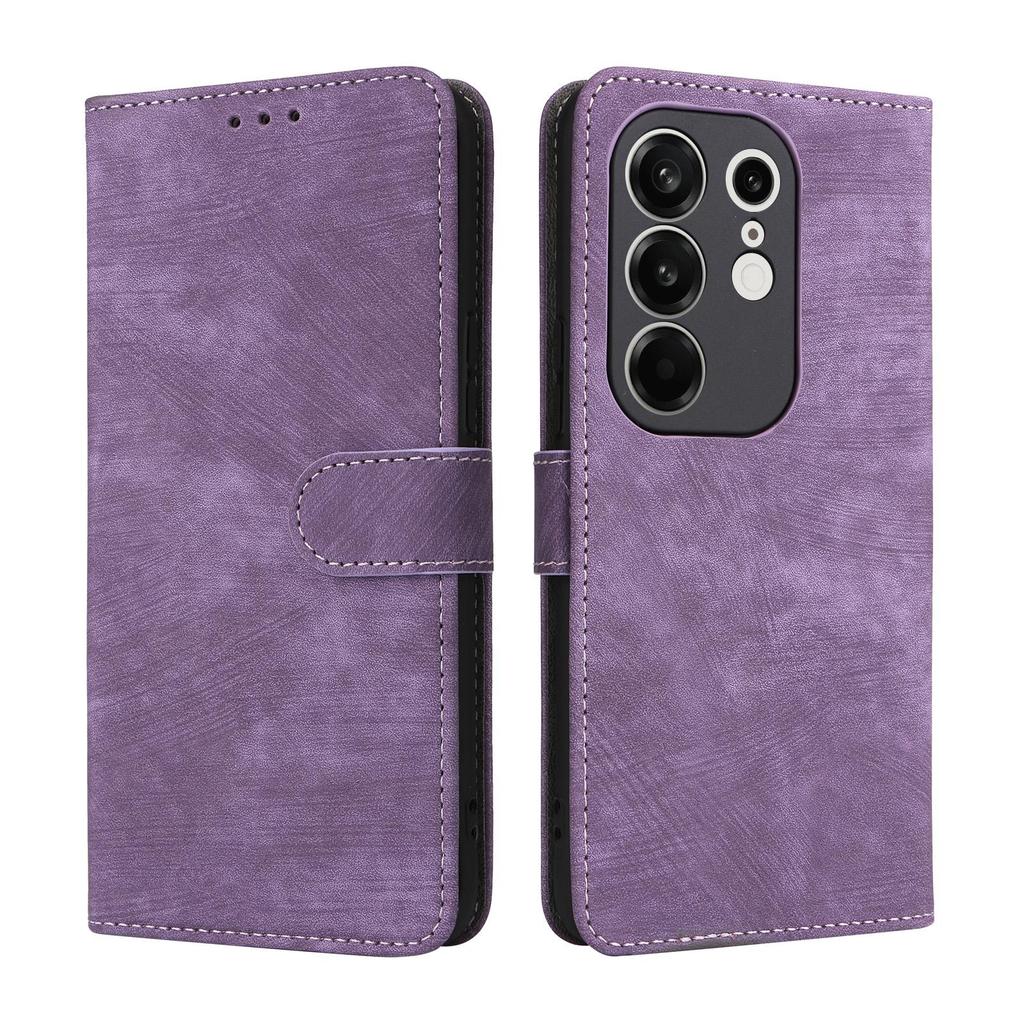 Чехол-книжка совместимый для Tecno Camon 50 Pro из ПУ кожи, защита всего корпуса с [Блокировкой RFID]