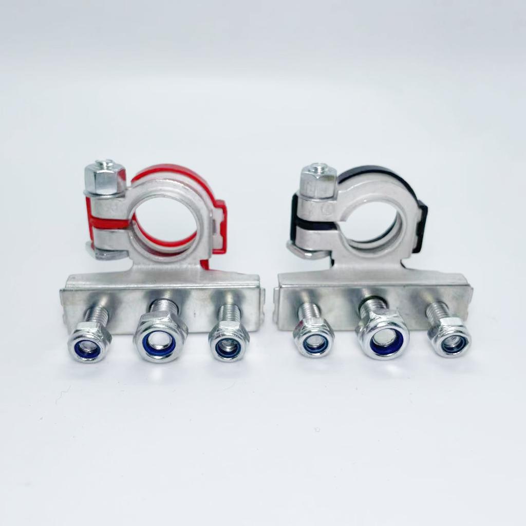 1 пара зажимов для автомобильного аккумулятора, многопортовые автозапчасти, инструменты, запорные разъемы, лодочные гонки для 12 В, 6 В, 24 В, трактор UTV