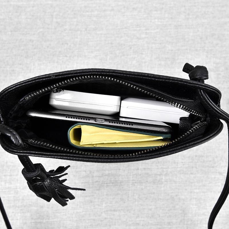 Сумка женская 2023 Простая сумка-мешок Большая вместительная кожаная сумка через плечо Женская сумка Ins