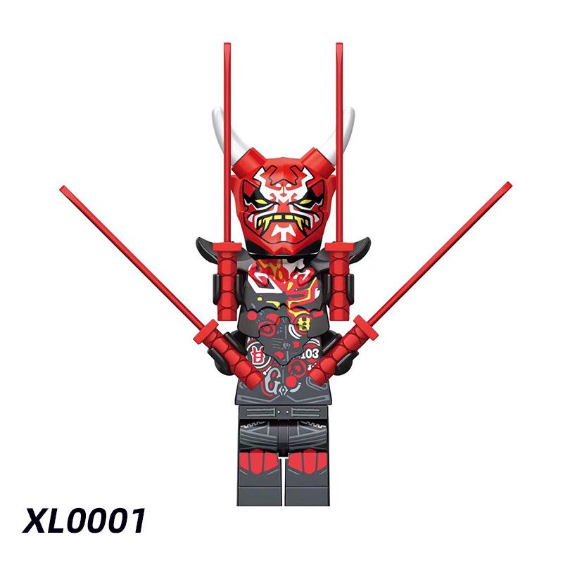 XL0001-0005 Moro Snake Monster Omega Building Block Ninja Minifigure Compatible with Phantom Series