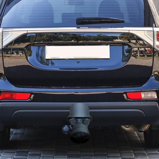 Забавный колпачок для защиты от пыли для прицепного устройства, универсальная простая установка, чехлы для фаркопа, аксессуары для украшения автомобиля