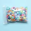 DIY For GIFTS Jewelry Making AB Color 100Pcs Handmade Accessories Heart Acrylic Beads  Home