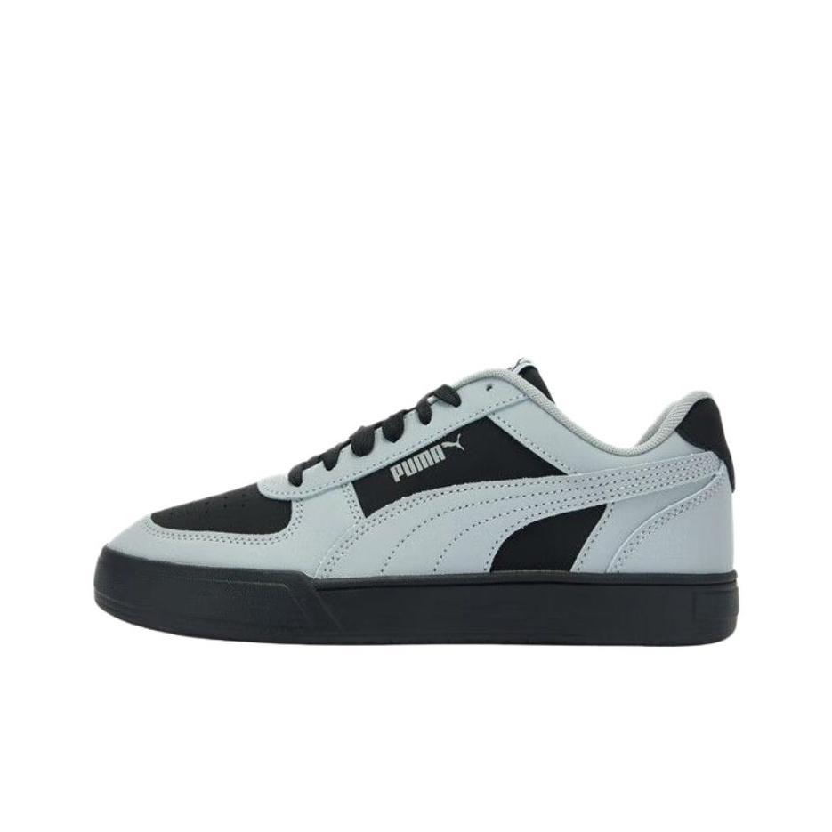 Puma Caven Удобные Мягкие Дышащие Низкие Кроссовки Унисекс Кроссовки Черный Серый 406753-02
