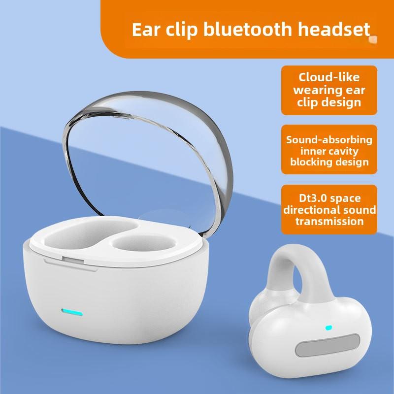 Наушники-клипсы Bluetooth Wireless Ultra-Long Endurance Спортивные наушники с костной проводимостью