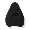 Digital 1977 Printed Women's Fleece Hoodie Warm Men's Sweatshirt Fashion Street Wear Casual Loose Pullover