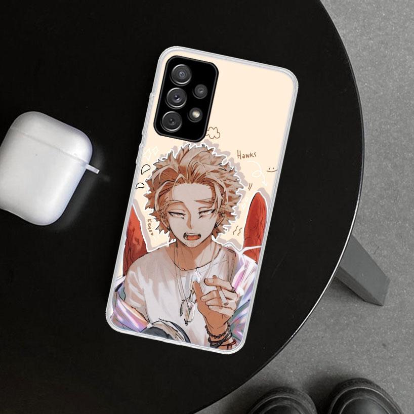 Чехол для телефона Hawks MHA My Hero A-Academy для Samsung Galaxy A12 A22 A32 A52 A72 A02S A51 A50S A31 A20S A10S Note 20 Ultra 10