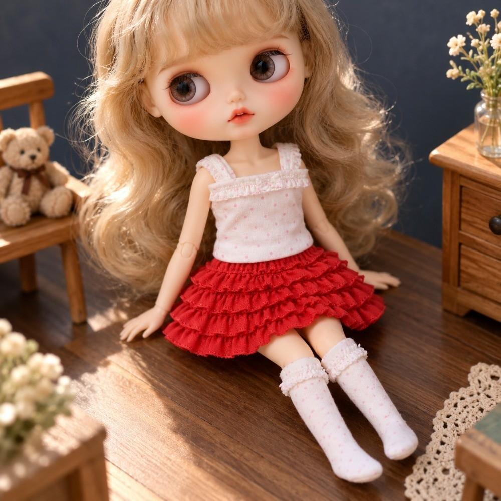 with Socks Sling Shirt  for Blyth Doll/for 1/6 BJD Doll/Fit for OB24 OB22 Dolls