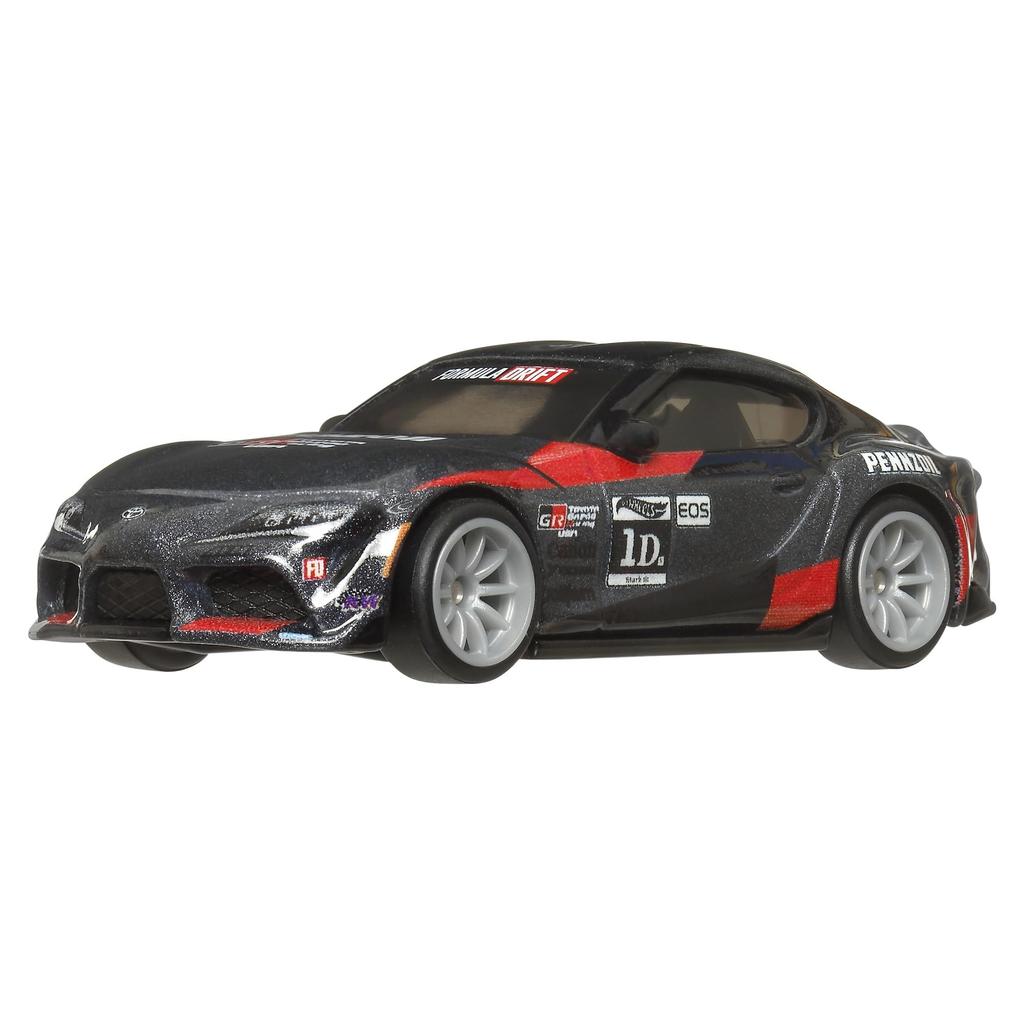 Hot Wheels Boulevard Toyota GR Supra Vehicle Toy HRT56 Mini Car for Ages 3 and Up Black