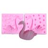 Silicone Resin Mold DIY Swan Shape Casting Molds DIY Craft 3D Mold for Art Craft Making Handmade Toys for Children