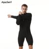2mm Mens Full Wetsuit With Long Sleeves Shorts Snorkeling Surfing Swimming Warm UV Protection Chloroprene