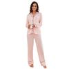 Women's Homewear Suit Autumn and Winter Modal Long-sleeved Shirt Trousers Pajamas Suit