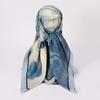 Sunscreen Shawl Large Square Headscarf 110cm Head Neck Scarf Elegant Women Silk Scarf  For Women