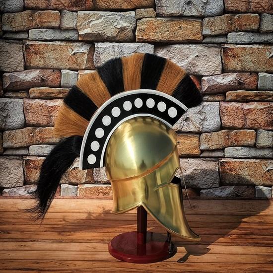 Средневековый греческий коринфский шлем, римский рыцарь, спартанский доспех, шлем, носимый стальной костюм SCA для ролевой игры, лучший подарок