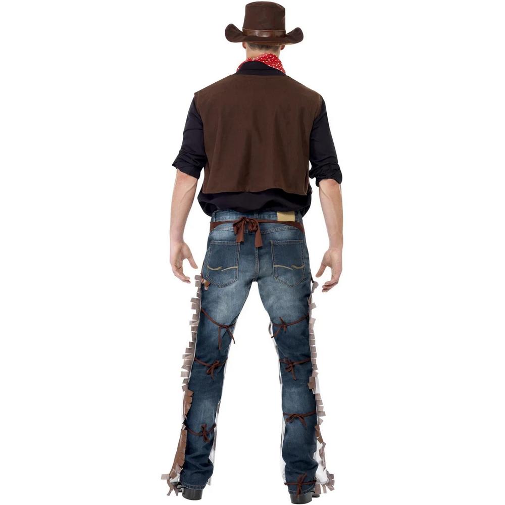 Smiffys Mens Cowboy Costume Set