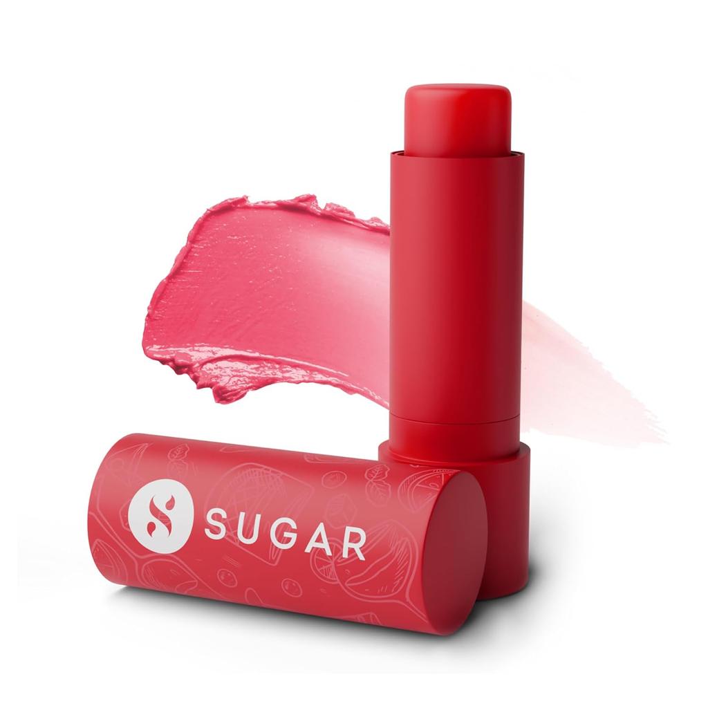 SUGAR Cosmetics Тинт-бальзам для губ Tipsy Lips 02 Cosmopolitan Увлажняющий Защита от солнца Удобный для путешествий Уход за губами 4,5 г