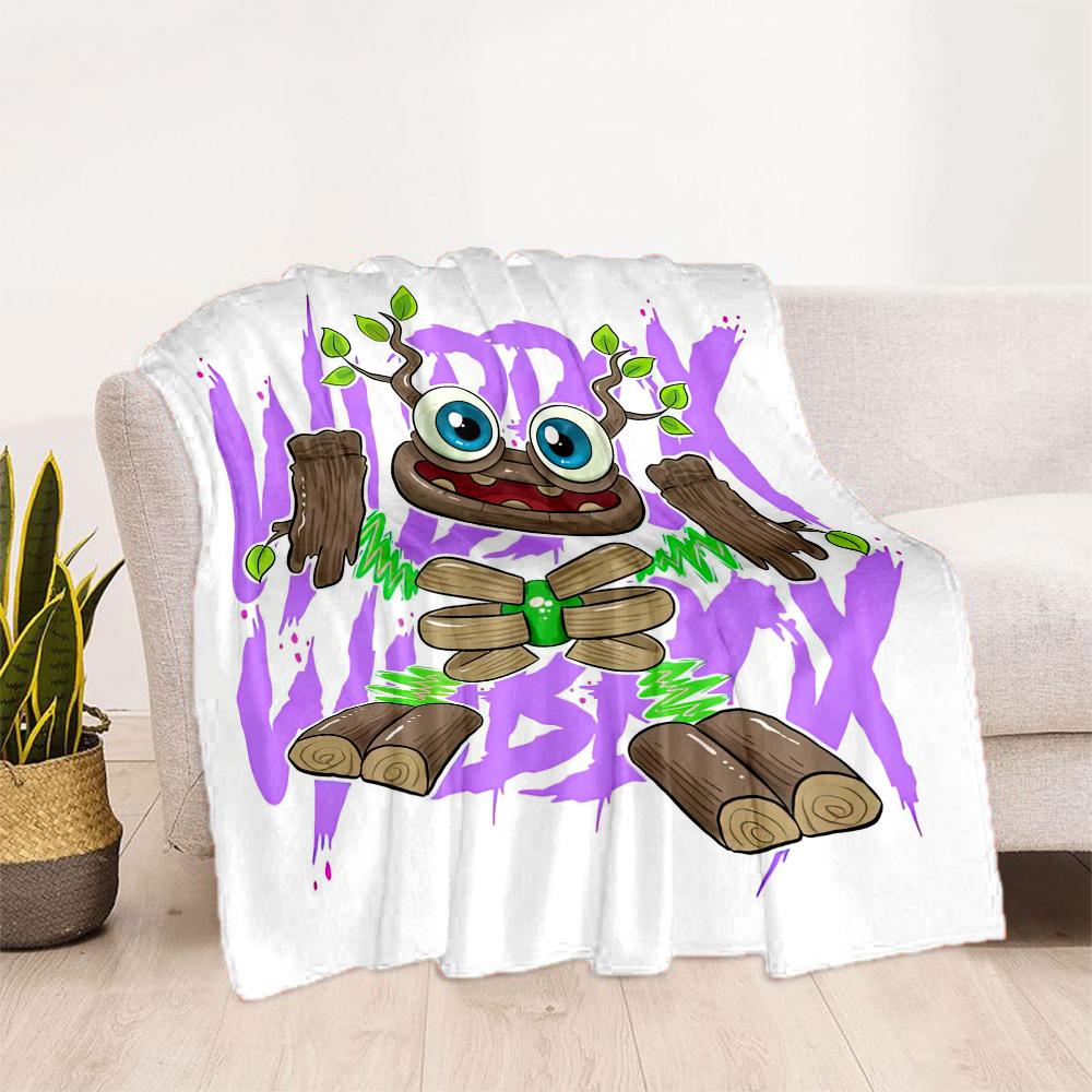 Incredibox Blanket Ultra-Soft Suitable for Bed Bedding Chair All-Season Use Playful Design Unique Gift for Family and Friends Camping