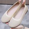 Women's Shoes Summer New Versatile Outer Wear One-pedal Breathable Mesh Shoes Advanced Sense Flat Bottom Not Tired Foot Soft Sole Shoes
