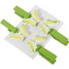 Butterflies wooden clips 4pcs 4cm Easter spring