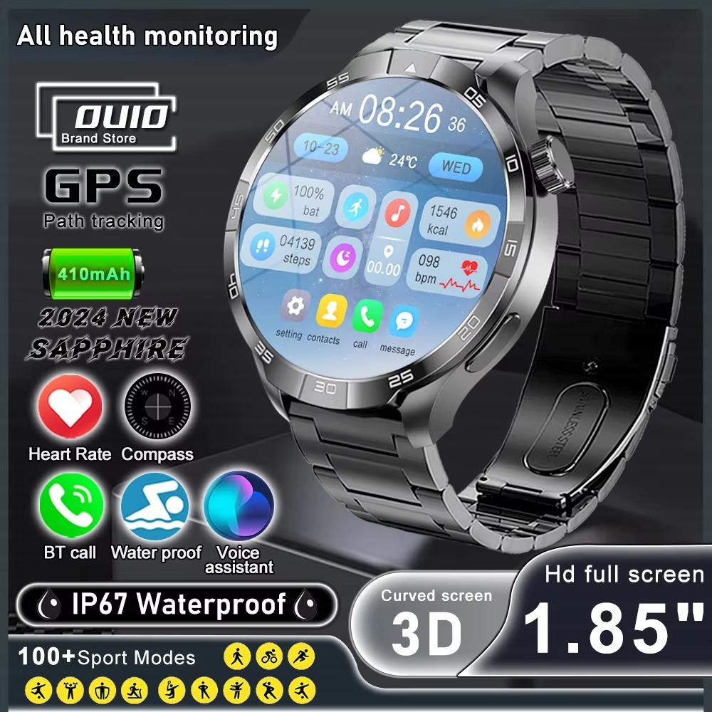 2025 Новые оригинальные умные часы PLUS AMOLED экран многофункциональный GPS компас NFC пульсометр сон BT вызов умные часы