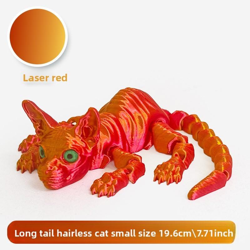 3D-фигурка кота из PLA, Коллекционное издание, Для детей и домашнего декора