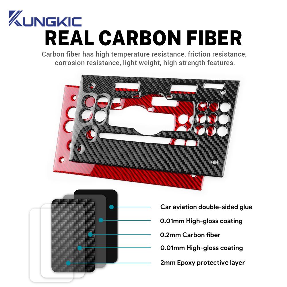 Наклейка из настоящего мягкого углеродного волокна для Opel Corsa 2007 2008 2009 2010 2011 2012 2013 2014 LHD RHD Отделка кнопки CD центральной консоли автомобиля