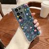Чехол для телефона с ярким цветочным узором для Samsung Galaxy S26 S25 S24 S23 Ultra S22 S26 Plus S24 S21 FE S25 Edge Прозрачный Мягкий ТПУ Чехол