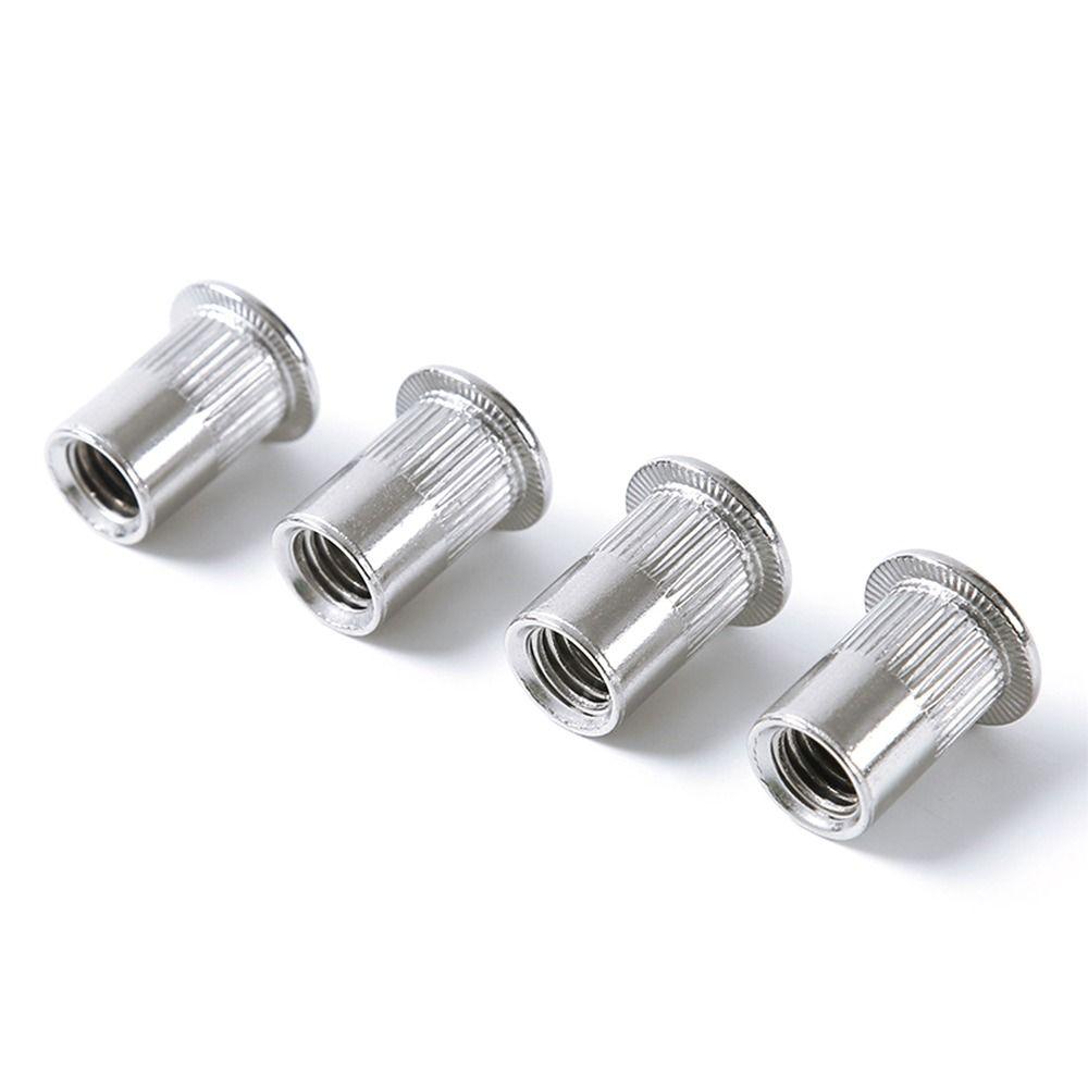 M3 M4 M5 M6 M8 M10 M12 Набор инструментов Резьбовая заклепка Плоская головка Вставная гайка Заклепочная гайка Крышка Нержавеющая сталь Rivnut